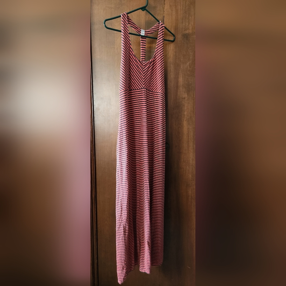 Old Navy Pink and Black Striped Top